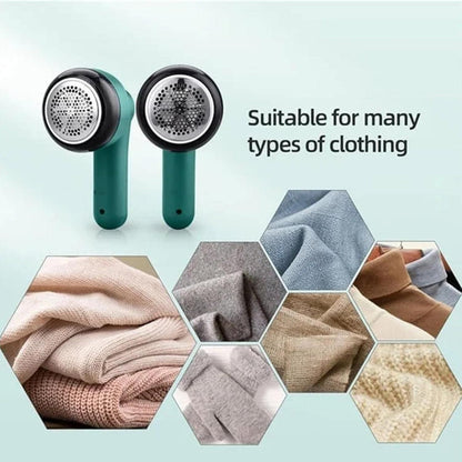 **Rechargeable Lint Remover | Portable Electric Fabric Shaver for Clothes, Sweaters & Upholstery | Random Color**